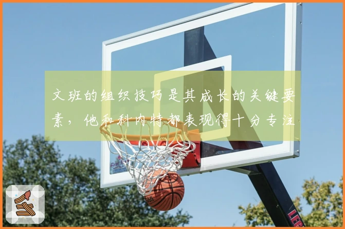 文班的组织技巧是其成长的关键要素，他和科内特都表现得十分专注。